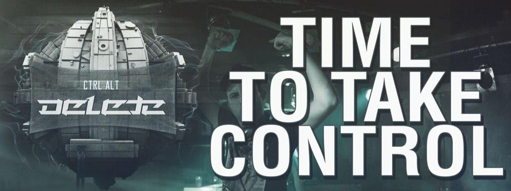 Output_Raw's tweet image. It's time to take control. It's time for CTRL.ALT.DELETE! Doorsale available, €15,-. See you tonight! #CtrlAltDelete