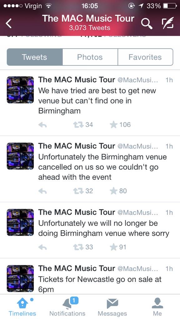 bam_baes's tweet photo. Okay I'm dead the only time some think comes Birmingham (where I live) it gets canceled 😓 @MacMusic_tour http://t.co/MXv9R1oM9k