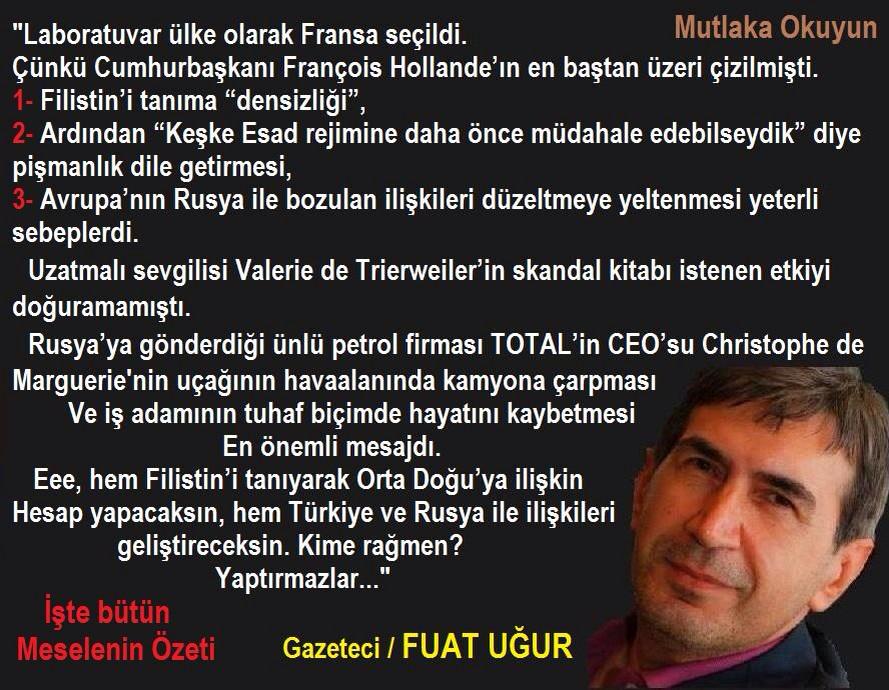 FatihSanlav's tweet photo. Günün manşeti yine @FUATUGUR'dan
"Hem Filistin'i tanı, hem de Türkiye ve Rusya ile ilişki geliştir. Yaptırmazlar!" http://t.co/qNUq7xEqLJ