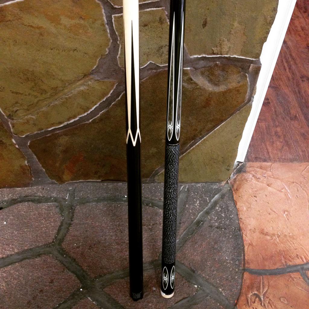 kencomarshall's tweet image. Two *NEW* sticks just in! Today is the last day to get 25% off!  #CueStix #Billiards #PoolStick