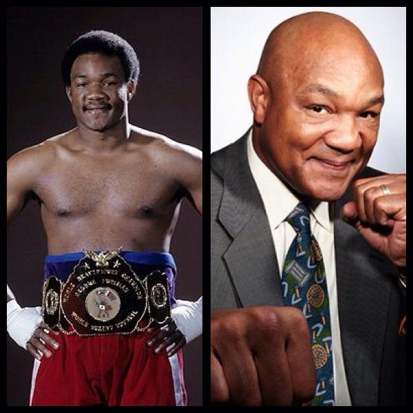 1/10- Happy 66th Birthday George Foreman. \"Big George\" Foreman is the oldest Heavyweigh...   
