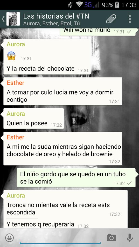 Luuciag4's tweet photo. Lo normal @esthersnchezsai @aurooo_222 http://t.co/JBI7nn95mt