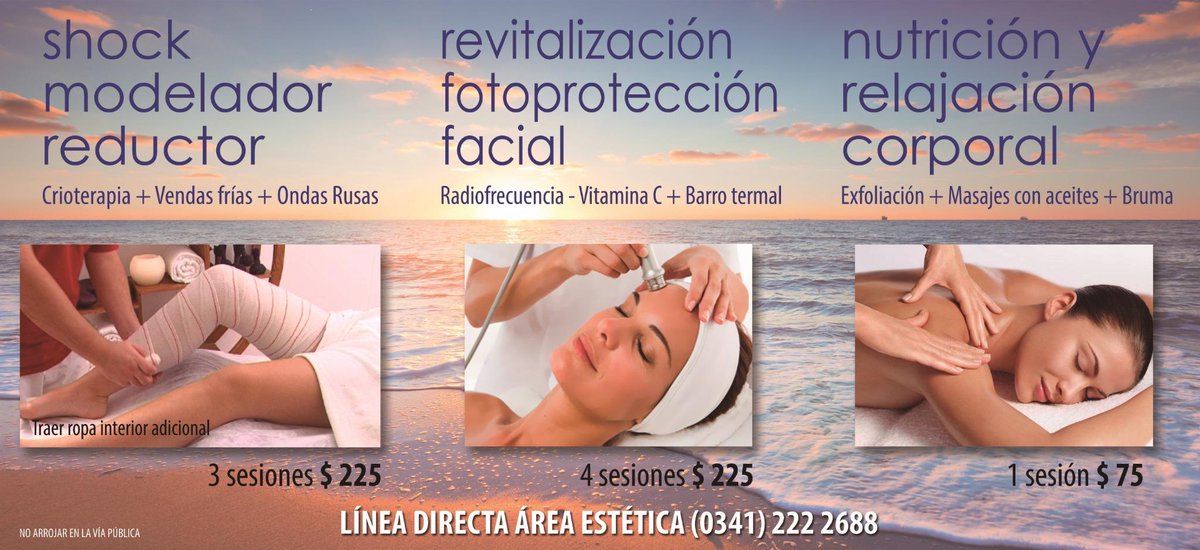 ComplementoEst's tweet image. PROMOCION  VERANO - ENERO
RESERVAS Y ASESORAMIENTO: (0341) 2222688