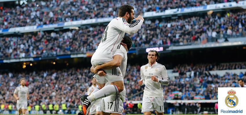 FINAL: Real Madrid 3–0 Espanyol (James Rodríguez, 11’; Bale, 27’; Nacho, 76’)  #RealMadridvsESP #RMLive