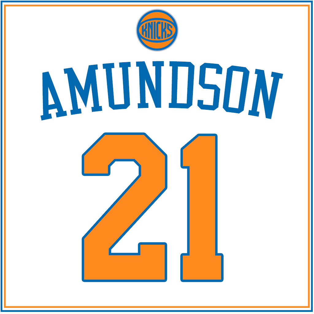 knicks jersey numbers