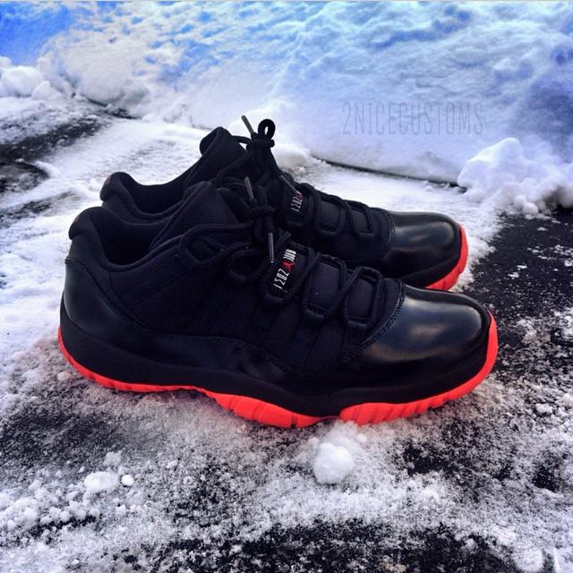 Sneaker Shouts™ on X: Would you rock these custom Jordan 11 Thunder  Bolts?  / X