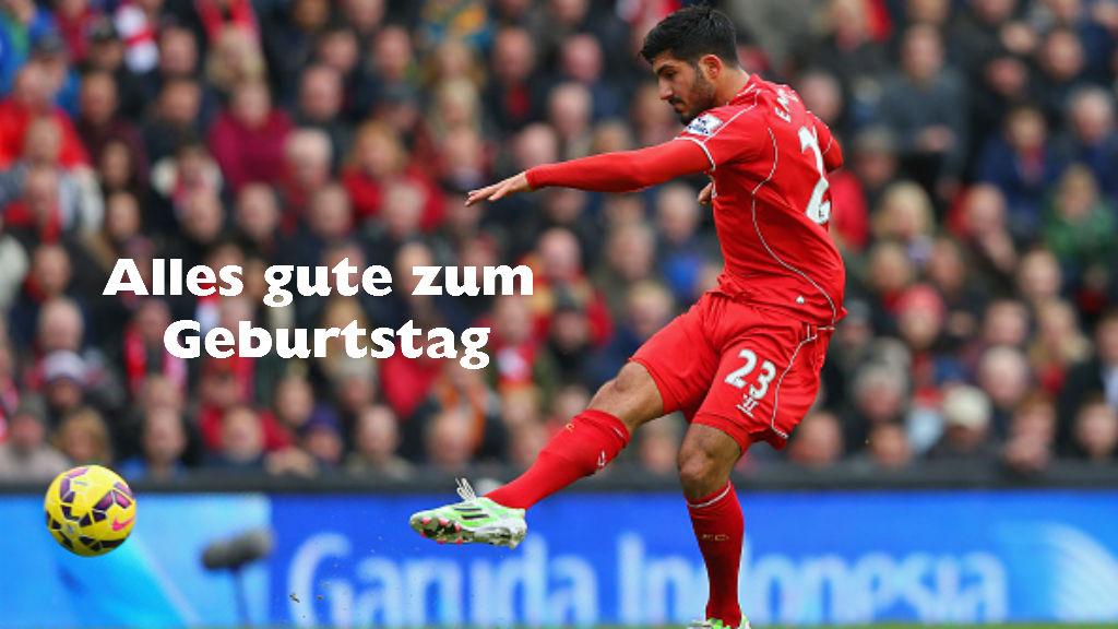 Happy Birthday to Liverpool\s Emre Can. The German midfielder turns just 21 today. 