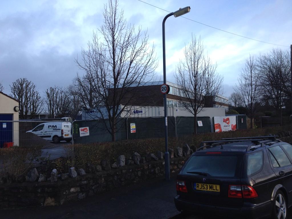 IntegralBuild's tweet photo. Site set up and foundations all in on @RedMaidsSchool junior school extension with @InteriorsTim and @InteriorsAlexC http://t.co/fToXFaVerr