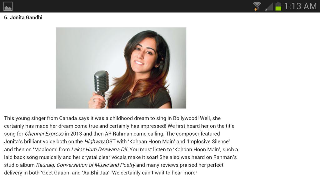 RheaSwan's tweet photo. You're in the list #REFLECTIONS2014 Top 10 female singer ππ @jonitamusic
Congrats! :)
http://t.co/QJ9oF8YLET" http://t.co/Xex2EnPrBy