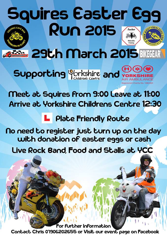 RideOfHonour's tweet photo. #squiresEggRun2015 http://t.co/Iab7vT994s