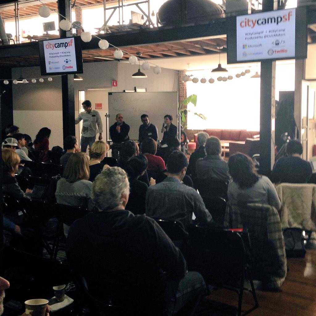 ethanlang's tweet photo. Jay and Joy of @SFMOCI and @DataSF representing at #CityCampSF by @CivicMakers and at @codeforamerica http://t.co/EDuLTGfQ3w