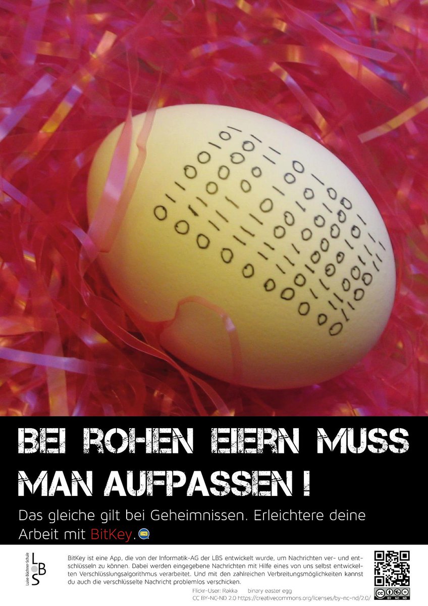 BitKey_Official's tweet image. Bei rohen Eiern muss man aufpassen! Das gleiche gilt bei geheimnissen. #BitKey