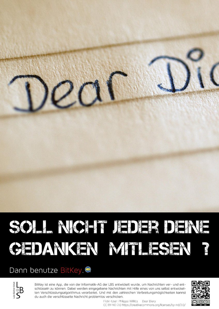 BitKey_Official's tweet image. Soll nicht jeder deine Gedanken mitlesen? Dann benutze #BitKey .