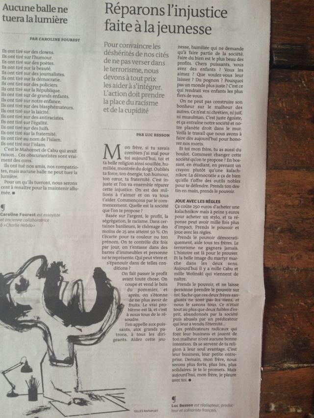 OmarSy's tweet photo. Et si tous ensemble l'on commençait par là... A lire, à partager. MERCI #LucBesson http://t.co/dhK8mYcEhn