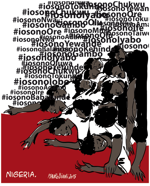 maurobiani's tweet photo. #Nigeria Chi? Vigna per @ilmanifesto http://t.co/Rl5pOIMNcm