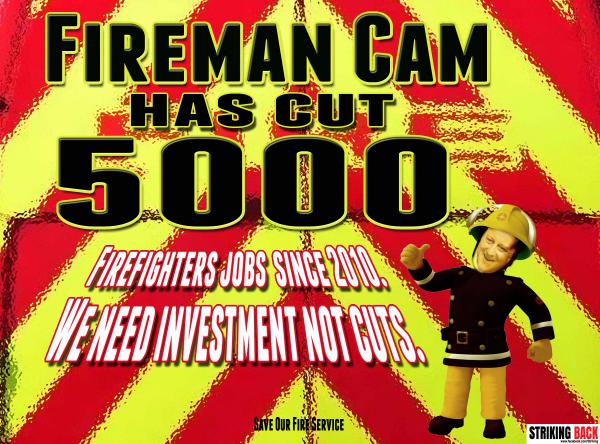 If the Tories are elected again, we warn you not to have a fire.