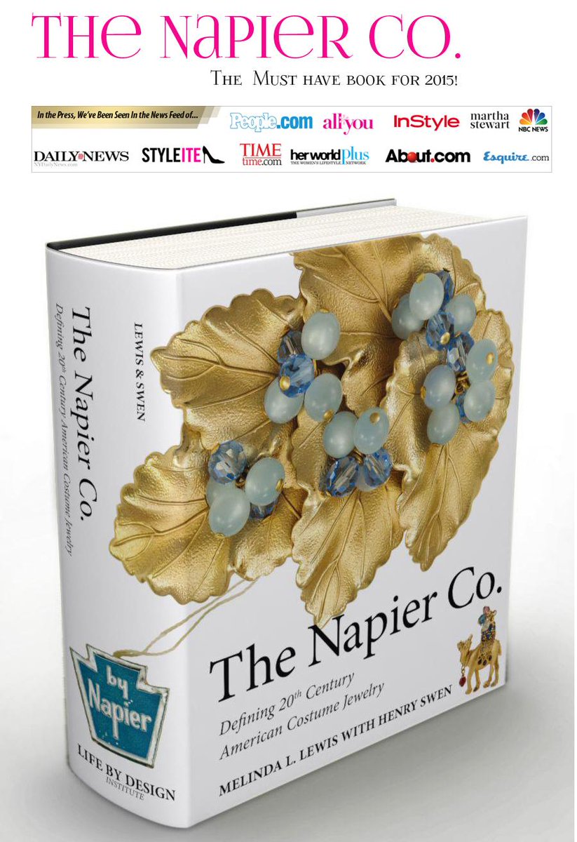 TheNapierBook's tweet photo. Are you curious about one of the oldest jewelry manufacturers in US history? Visit http://t.co/0VPBGzc4Qo #vintage http://t.co/aOzyabaVAn