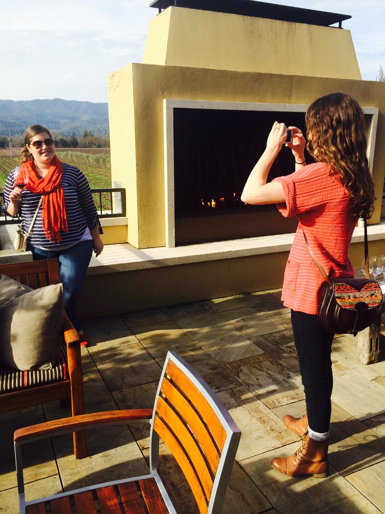 weplayshirts's tweet photo. #BCTechTrek photographer @AlexaJVilla  in action http://t.co/7X7hK0G463