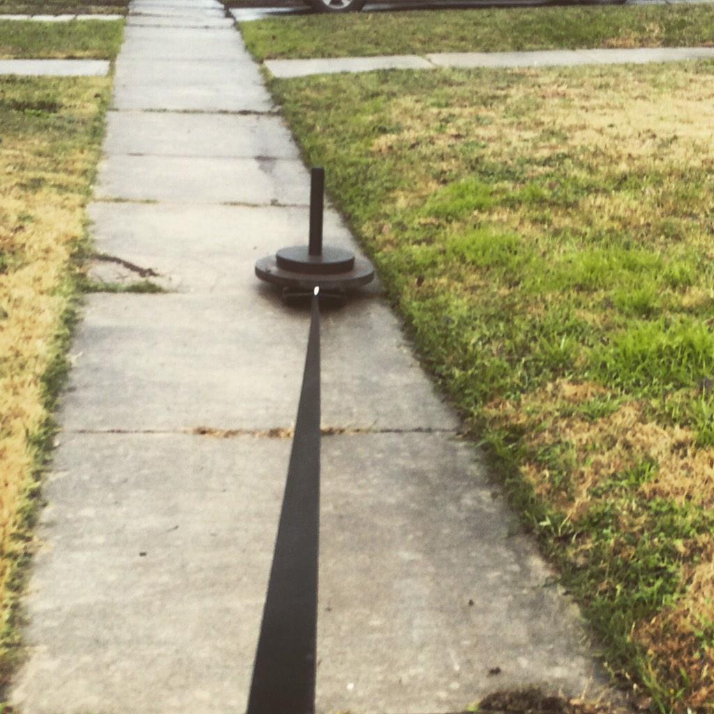 PowerEmily47's tweet photo. Dragging the sled always drags the worries from my head. Thanks @jlmirandajr and @TheDirtyGym ☺️ http://t.co/9E7XzacUkO