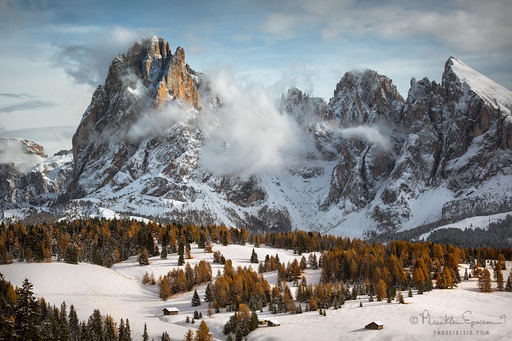 The Alpe di Siusi in #Italy offers winter sports enthusiasts plenty of variety. #TravelFacts
