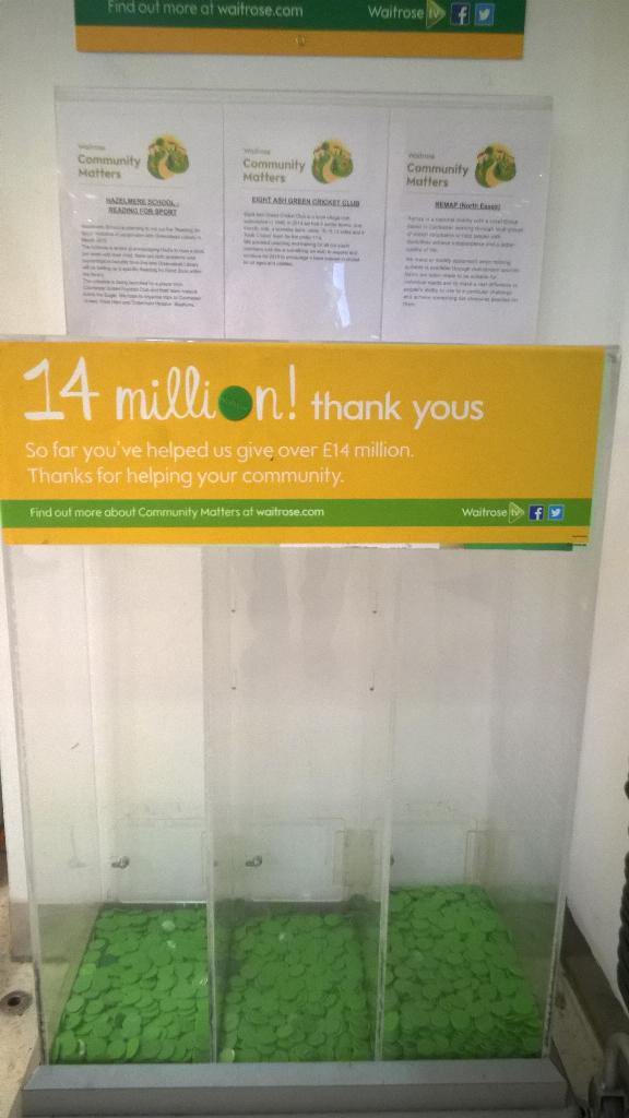 eagcc's tweet photo. Please RT! Waitrose tokens needed! Can gain useful funding to benefit the youth section (EAGCC in the middle) http://t.co/BWlY5buL85