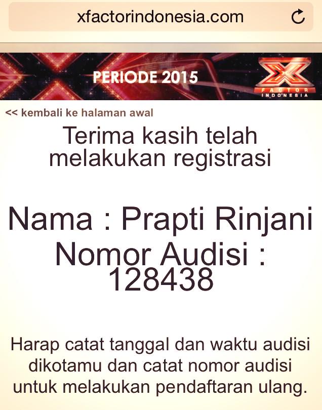 Doakan vocalist kita!