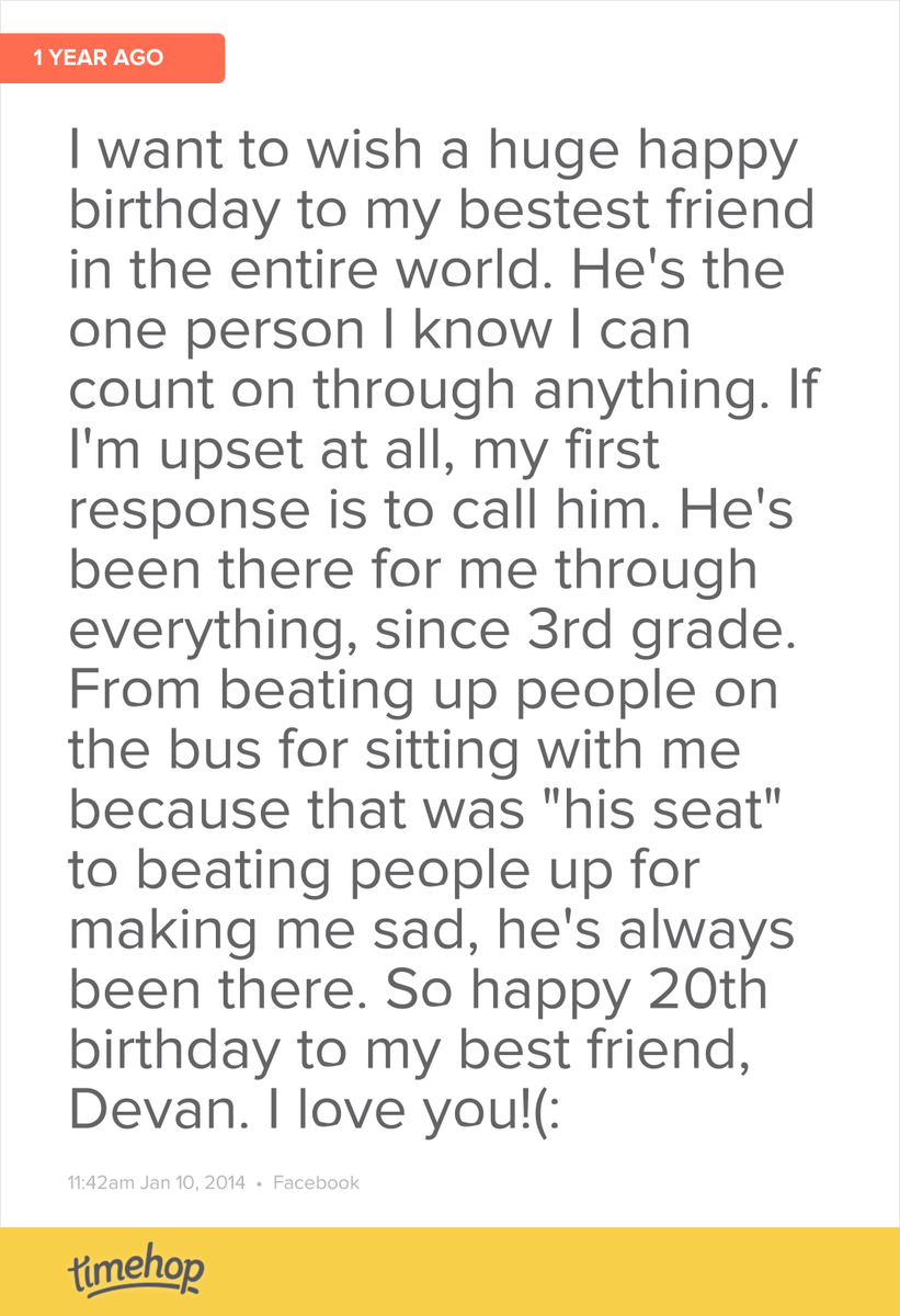 Imperfect_Paige's tweet photo. Happy 21st birthday Devan! http://t.co/lcVPGIKAv0 http://t.co/B8v3svCTfW