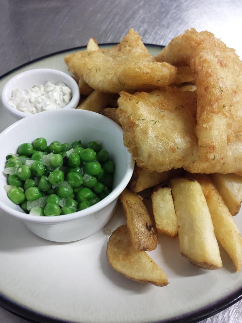 57 The Headline on Twitter "Best fish n chips this side