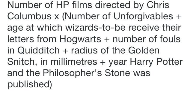UCLAhpweek's tweet photo. #HorcruxHunt Clue 3: O.W.L. Maths isn't going to help you pass your exams, but it will help break into the vault. http://t.co/Tpk98teBdq
