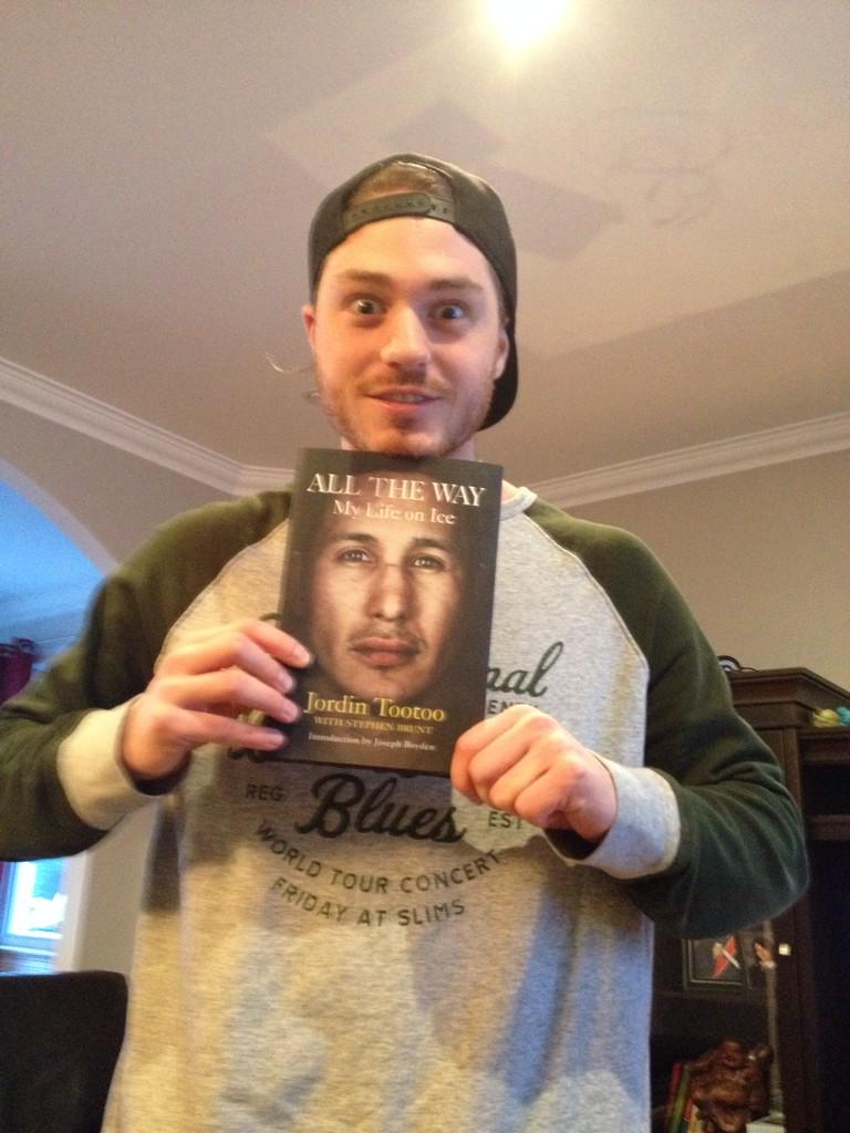 ChabotMax's tweet photo. Finally have my own @Jtootoo22 book!
Cant wait to read your story my boy!
Number 1 fan of Tootoo family in Montreal! http://t.co/BJoEv4N3mA