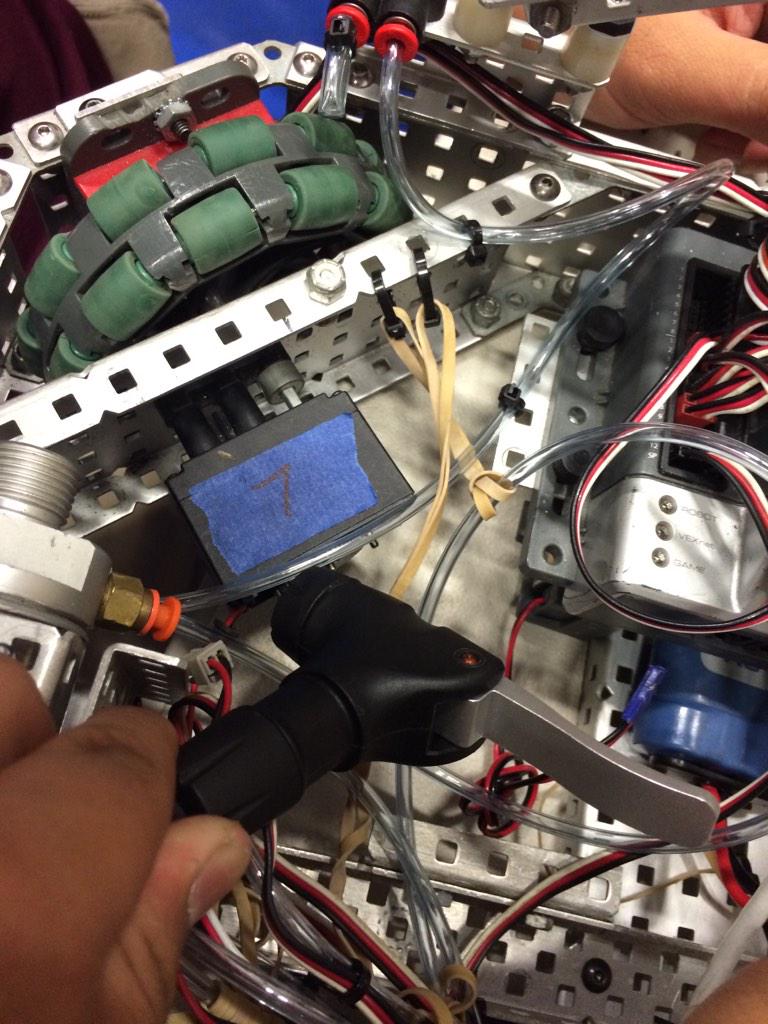 Motors heating up! #VEX