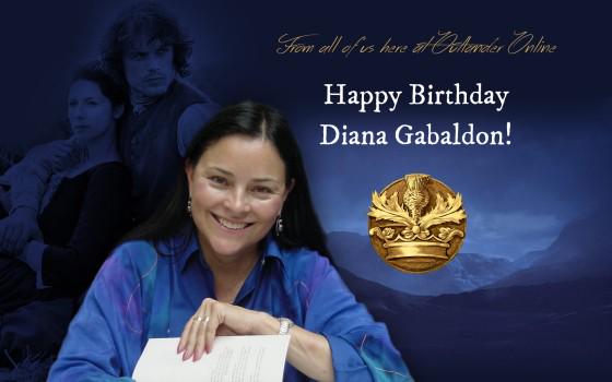 Happy Birthday Diana Gabaldon 