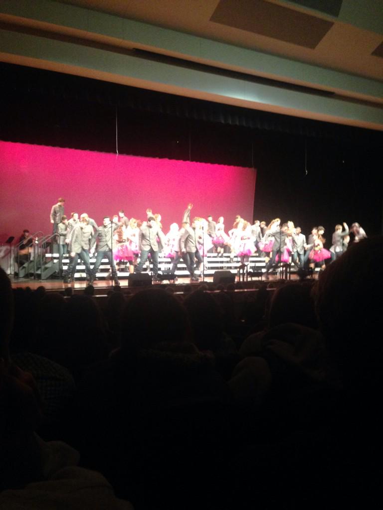 AHSVAshowchoir's tweet photo. Get it, @UrbyStudio ! 😊 http://t.co/Y48Na4n7E8