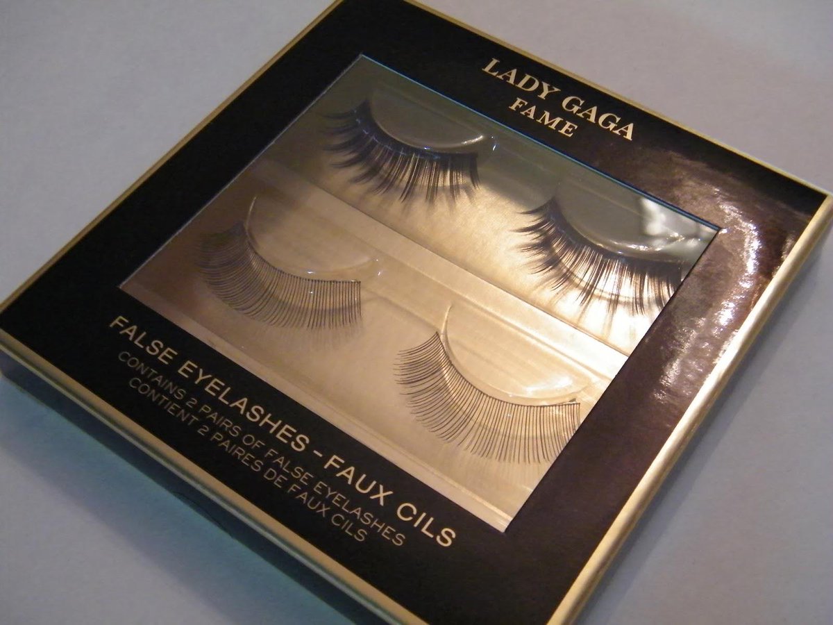 justa_sad_clown's tweet photo. okay i got some fame false lashes cuz who dont need that #GagaCollection http://t.co/geXOELbsfY