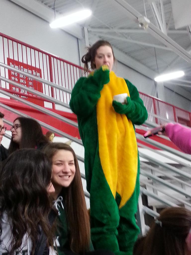 WBHS student section tweet media