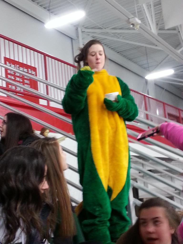 WBHS student section tweet media