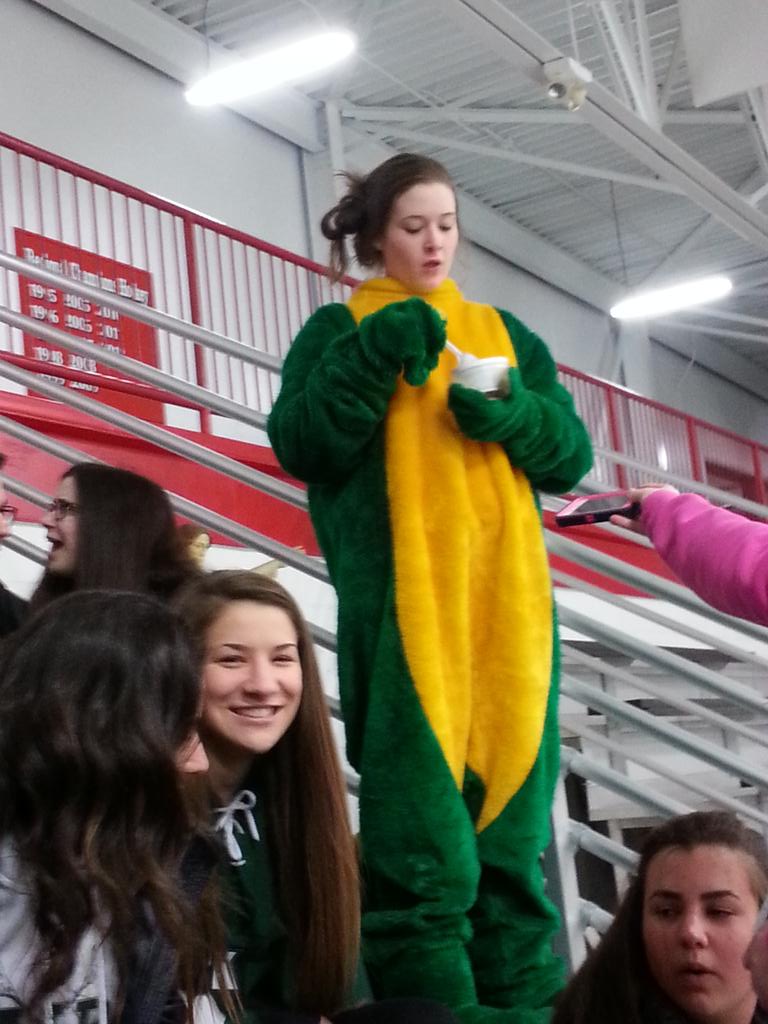 WBHS student section tweet media