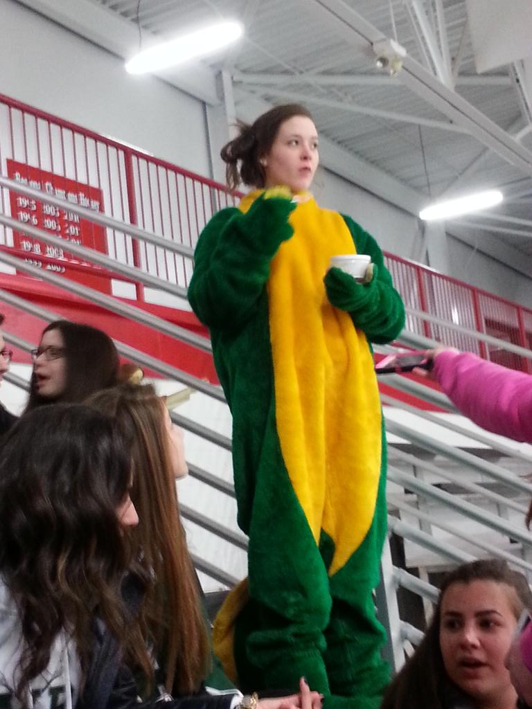 WBHS student section tweet media