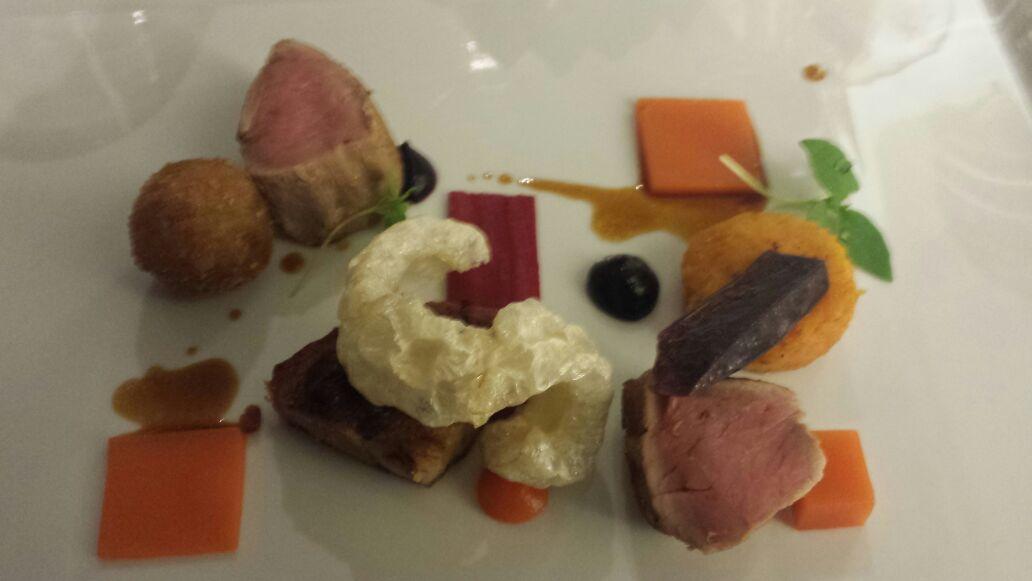 alexzalecki's tweet photo. Fabulous seven courses at @DesignHouseRest. Foams, sauces, jellies.. surprisingly not feeling too stuffed http://t.co/SkayQR70xR