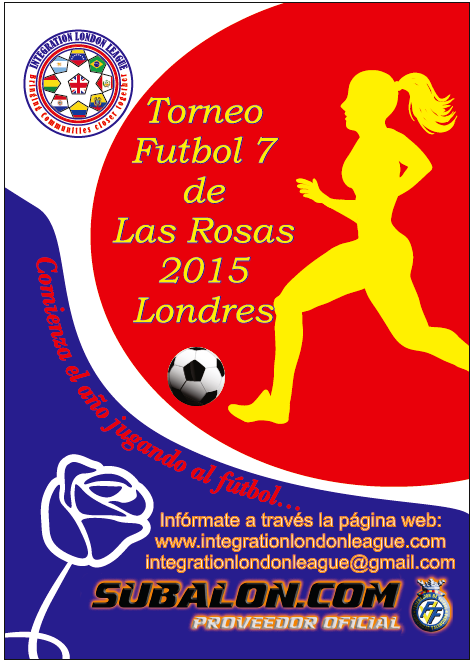 Integraleague's tweet photo. Comienza el año jugando fútbol 7 en el Torneo Femenino de Las Rosas de Londres! Conoce más en: http://t.co/uQZ8tz3I4W http://t.co/R3jyVh2Rp9