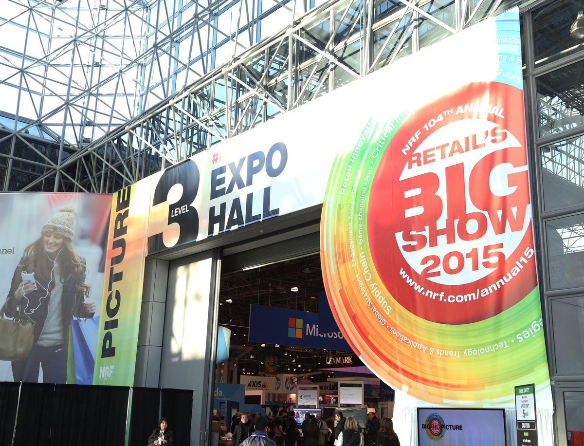 Looking forward to a great #nrf15.  Follow our live show blog bit.ly/1Kqjpl0 #LexmarkNRF