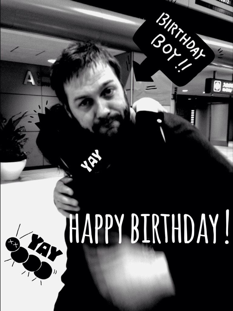 Happy birthday to Tom Meighan!                                     