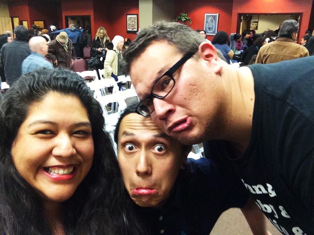 taran8v's tweet image. @1491s great faces lots of laughter. Thx 4 bringing your comedy to our part of the planet #NativeComedy #hehehaha