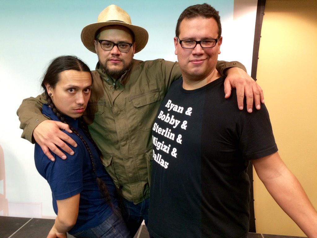 taran8v's tweet image. @1491s great faces lots of laughter. Thx 4 bringing your comedy to our part of the planet #NativeComedy #hehehaha