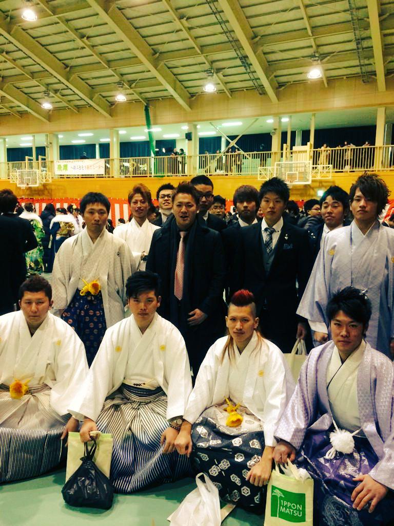 yamaguchiS13's tweet photo. とりあえず髪型は目立ってたかな(笑) http://t.co/E1rZIXEItT