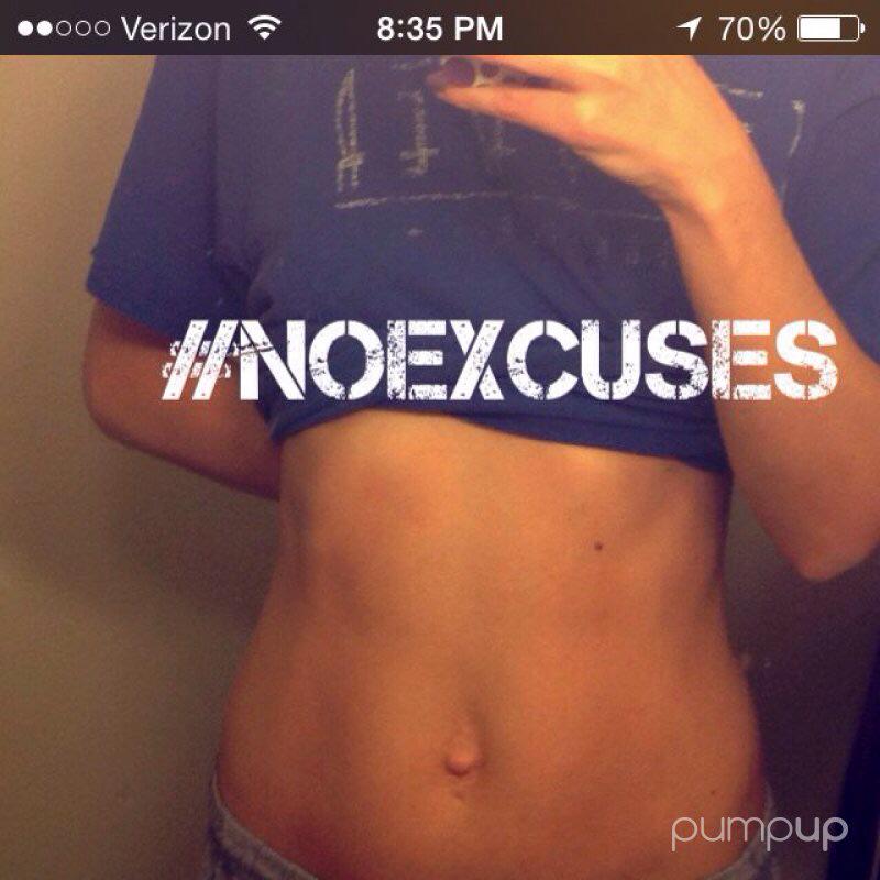 PhillyJean85's tweet photo. Ab work #fitmamaof3  didn't feel like working out but I forced myself to do it, glad I did! 💪 @PumpUp #TeamPumpUp http://t.co/nhQ26ONW0U