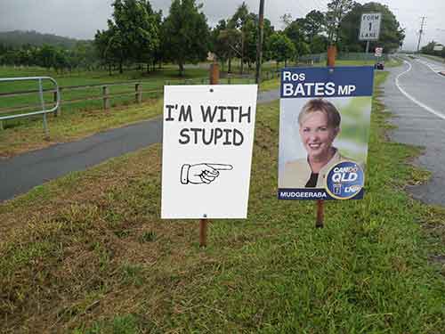 GhostOfPJK's tweet photo. I just love the counter-insurgent ratbaggery of this…Yay #auspol #qldpol #imwithstupid http://t.co/zj0DL7euad