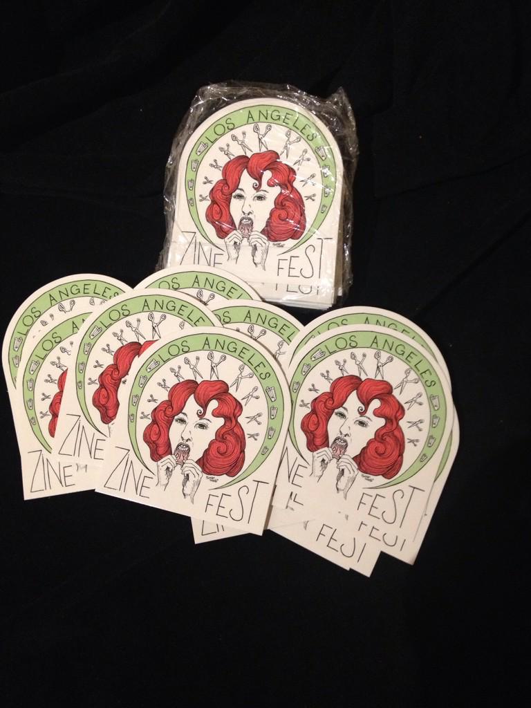 stickyricks's tweet photo. Are you ready for @LAZineFest. These we printed for #2014 #Fest #Stickers #StickyRicks http://t.co/bt5poCQTU9