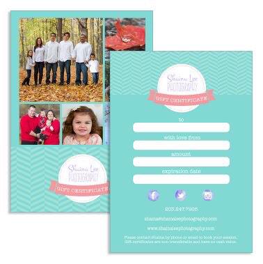 Gift certificates available! Email me at shaina@shainaleephotography.com to purchase a session or gift certificate.