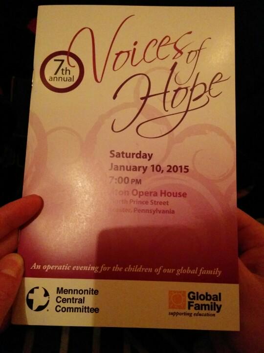 TheCaseForBeer's tweet photo. Great concert @VoicesHopeOpera! #VOH2015 #LancasterPA ...and yes, even #craftbeer. http://t.co/grWnzYO2OO